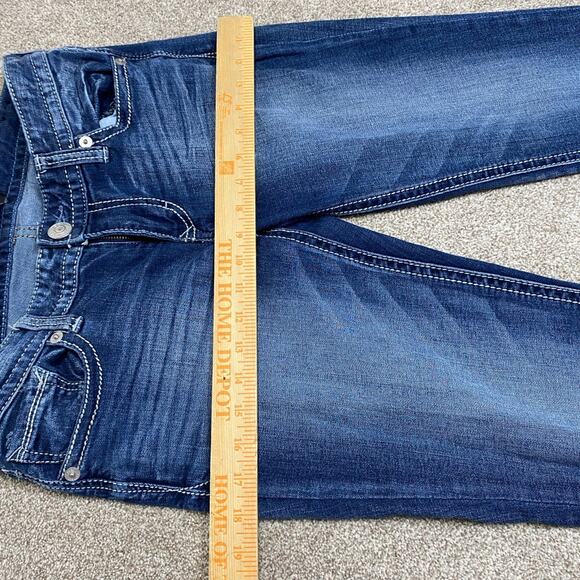 y2k grunge streetwear rodeo western cowgirl Express Stella Barely Boot Jeans 6 - Picture 6 of 12